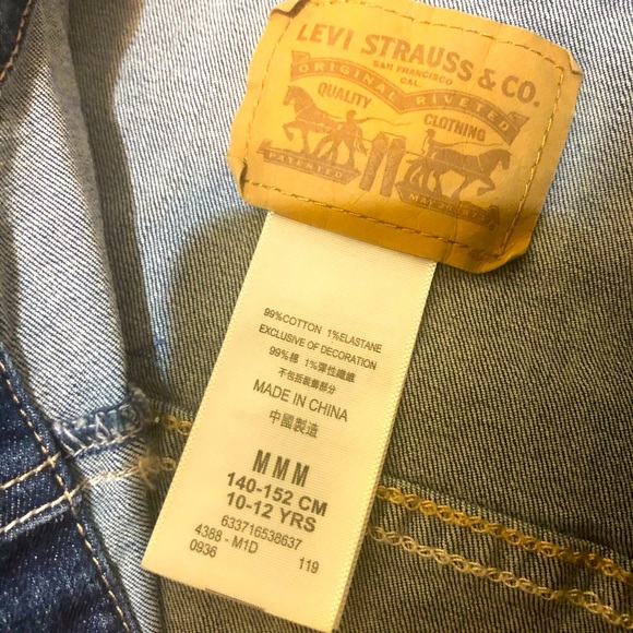 Girls Levi’s Jean Jacket - Picture 3 of 5